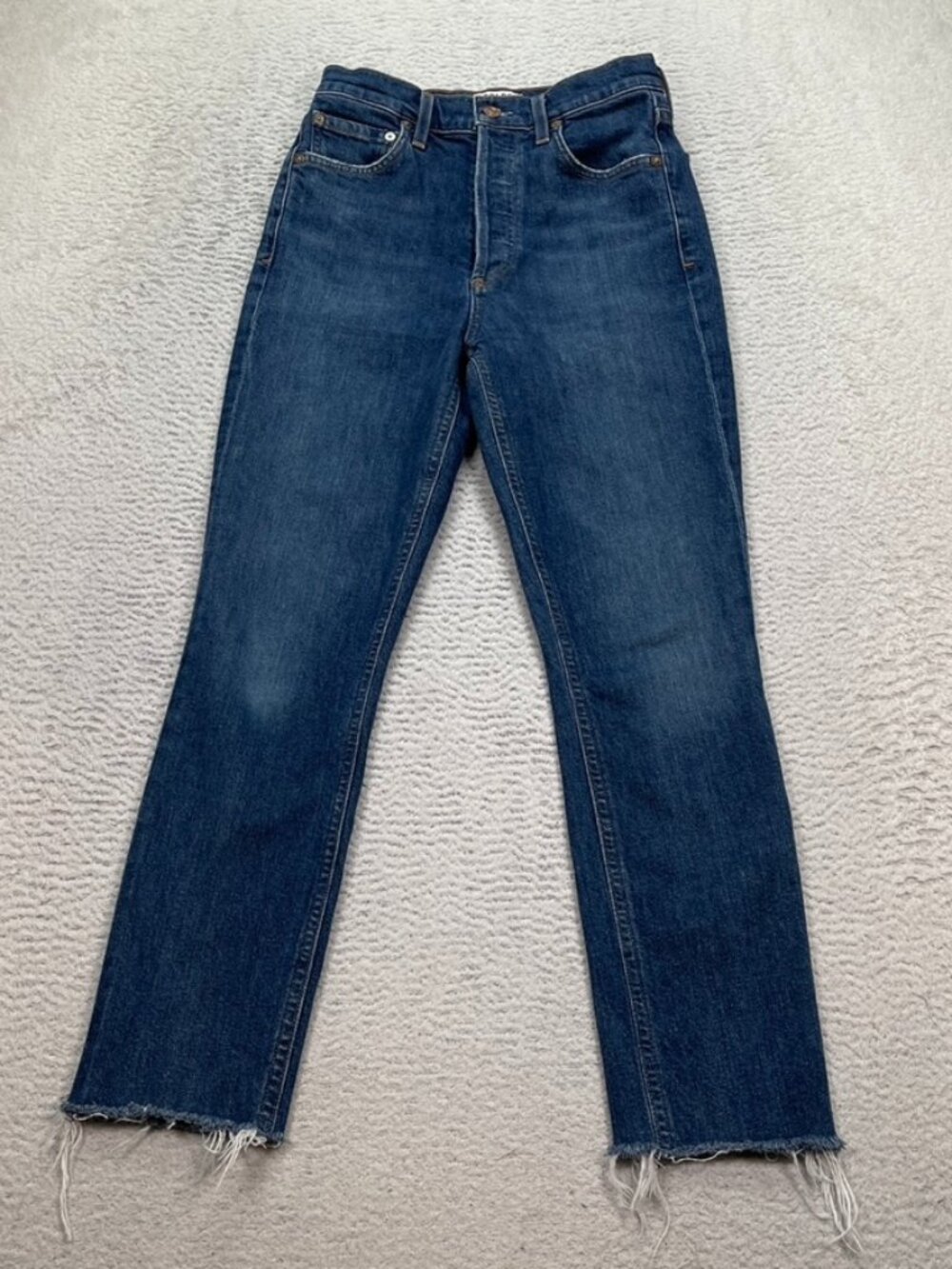 AGOLDE High Rise Button crotch‎ jeans size 25x25